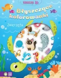 Błyszczące kolorowanki. Zwierzęta - Natalia Berlik