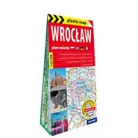 Plastic map Wrocław 1:22 500 w.2025 - praca zbiorowa