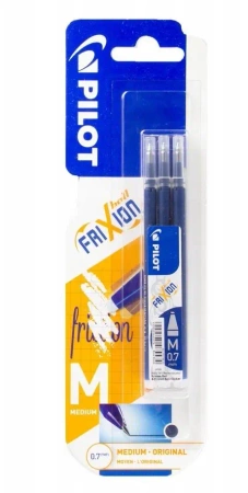 Wkład Frixion granatowy 0,7mm niebieski 3szt - PILOT