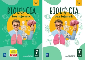 Biologia bez tajemnic klasa 7 Podręcznik + zeszyt ćwiczeń WSIP - Julia Idziak|Kamila Narewska-Prella|Olivia Dycewicz