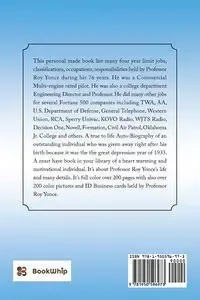 Professor Roy Yonce's Autobiography - Roy Yonce Professor