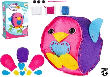 Zestaw kreatywny do szycia Ptaszek - Pro Kids