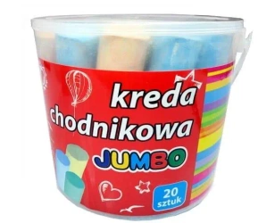 Kreda chodnikowa jumbo 20szt - Schemat