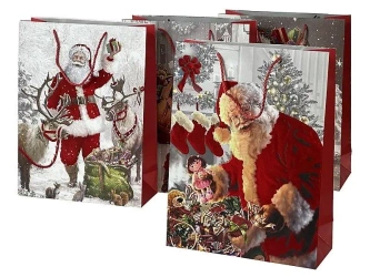 Torebka prezentowa Boże Narodzenei 35x12x9cm MIX - ADAR