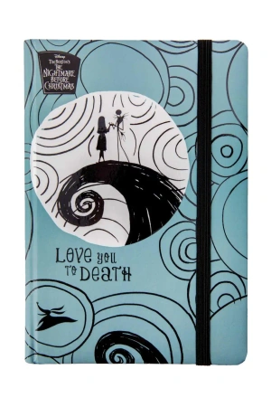 Notes A5 z gumką 80k.linia Disney Burton's Nightmare wzór 3 - PATIO