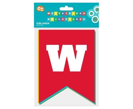Girlanda Wszystkiego Najlepszego 2x400cm - Godan