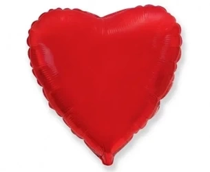 Balon foliowy Serce czerwone 46cm - Godan