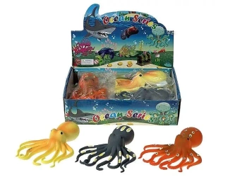 Gniotek ośmiornica 15cm MIX - ADAR