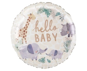 Balon foliowy Soft Jungle baby 46cm - Anagram