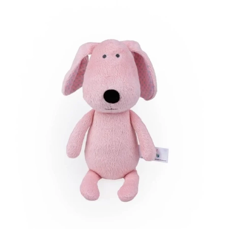 Piesek Tulimy różowy 28cm - Balibazoo