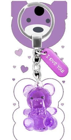 Brelok miś - I love you! - Be-Happy Gifts