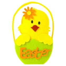 Koszyczek filcowy - kurczaczek - Arpex