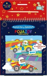Książeczka z wydrapywanką - pojazdy i inne maszyny - praca zbiorowa