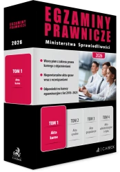 Egzaminy Prawnicze Ministerstwa Sprawiedliwości 2026. Tom 1. Akta karne - praca zbiorowa