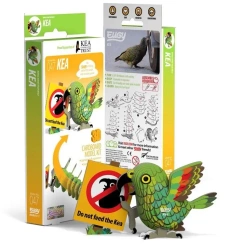 Papuga Kea Eugy. Eko Układanka 3D - Eugy