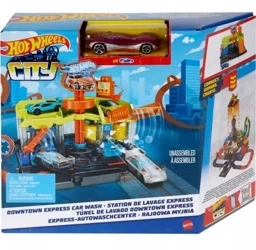 Hot Wheels City mały zestaw z autkiem HDR27 - Mattel