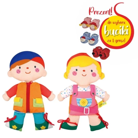 Przytulanka/lalka do ubierania - dwustronna