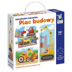 Puzzle Plac budowy Kapitan Nauka - Monika Pieczka