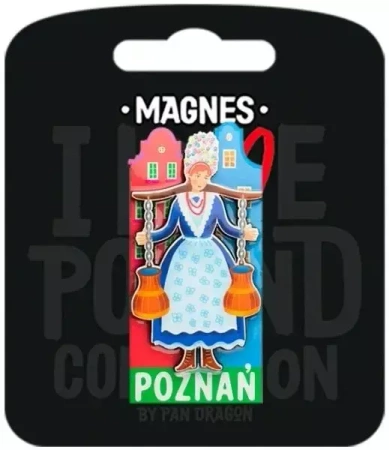Magnes I love Poland Poznań ILP-MAG-C-POZ-04 - Pan Dragon