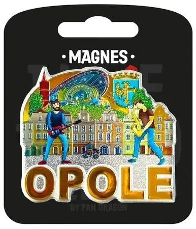 Magnes I love Poland Opole ILP-MAG-C-OP-19 - Pan Dragon