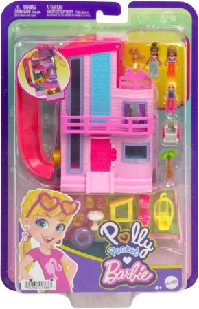Polly Pocket Barbie Domek Dreamhouse - Mattel