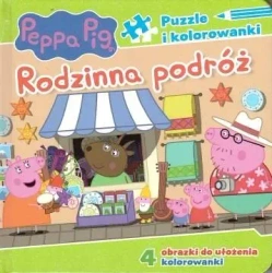 Książeczka z puzzlami. Rodzinna podróż - praca zbiorowa