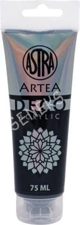 Farba akrylowa Deco Artea 75 ml tuba czarny - ASTRA art-pap