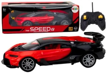 Auto sportowe RC 1:16 czerwone - Leantoys