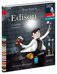 Czytam sobie - Edison. O wielkim wynalazcy - Ewa Nowak, Agata Kopff