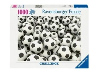 Puzzle 1000 Challenge. Piłki - Ravensburger