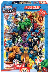 Puzzle 500 Superbohaterowie Marvela G3 - Educa