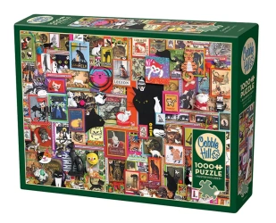 Puzzle 1000 W krainie kotów 112214 - Cobble Hill