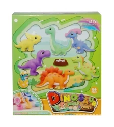 Zestaw kreatywny odlewy gipsowe dinozaury do pomalowania - SWEDE