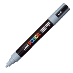 Marker Posca Uni PC-5M szary - Uni Mitsubishi Pencil