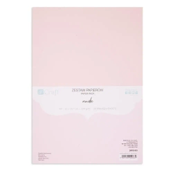 Zestaw papierów A4 20 arkuszy Nude 220g - Dalprint dpCraft