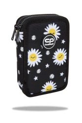 Piórnik 2-komorowy z wyposażeniem Coolpack Jumper 2 Daisy Black