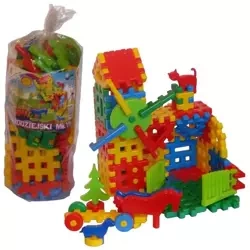 Klocki konstrukcyjne Czarodziejski młyn - Macyszyn Toys