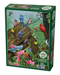 Puzzle 1000 Ptaki leśne 112251 - Cobble Hill