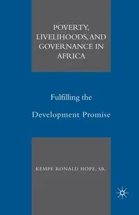 Poverty, Livelihoods, and Governance in Africa - Hope K.