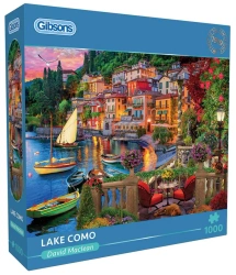 Puzzle 1000 Jezioro Como, Włochy - Gibsons