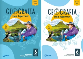 Geografia bez tajemnic klasa 6 Podręcznik + zeszyt ćwiczeń WSIP - Opracowanie zbiorowe