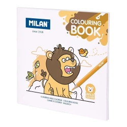 Kolorowanka Dzikie safari MILAN - Praca zbiorowa