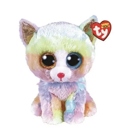 Maskotka TY Beanie Boos Kot Heather 24 cm - Meteor