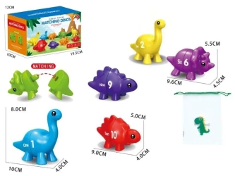 Gra Montessori: Dinozaury Cyferki - Madej