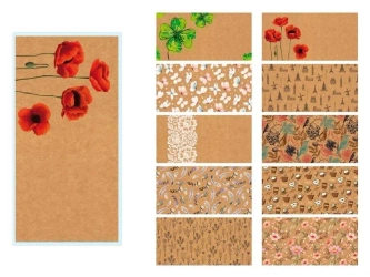 Koperta kolorowa DL naturalna (20szt) - MFP