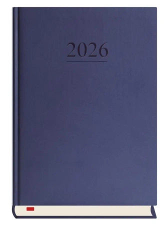 Terminarz 2026 A5 dzienny Menadżera granatowy - Michalczyk i Prokop