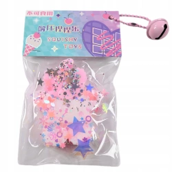 Gniotek miś z dzwoneczkiem 12szt/box D45076 74187