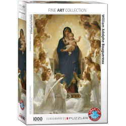 Puzzle 1000 Virgin with Angels 6000-7064 - Eurographics