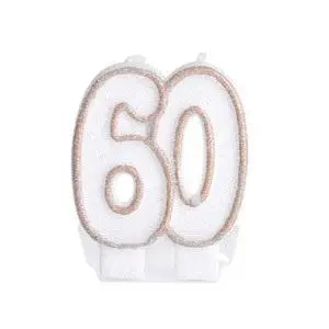 Świeczka jubileuszowa 60 - Arpex
