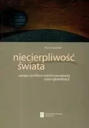 Niecierpliwość świata - Piotr Świtalski